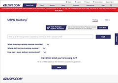 USPS Tracking